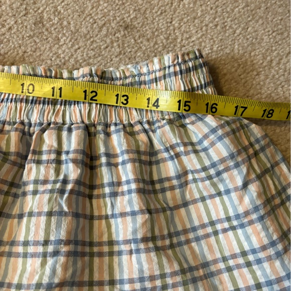 Aerie Rock n Ruffle Plaid Skirt NWT XL - Picture 7 of 8